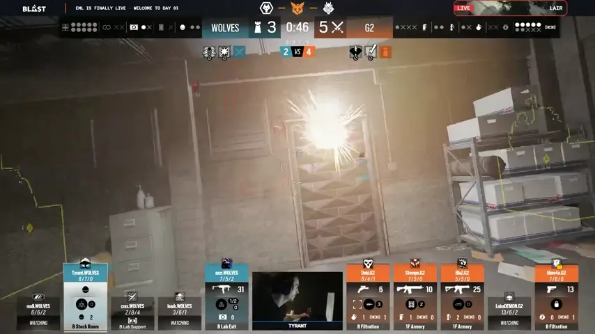 Rainbow Six, Europe MENA League Day 1 2025 - Episode 7